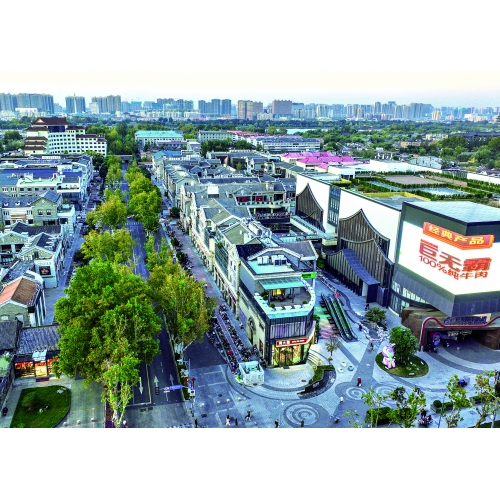 濟(jì)南省府前街商業(yè)廣場